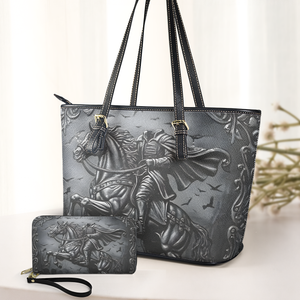 Headless Horseman Leather Handbag & Wallet Set