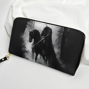 Rider of the Shadow Headless Horseman Leather Handbag & Wallet Set