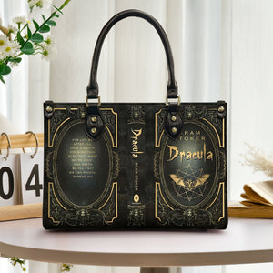 Bram Stoker’s Dracula Gothic Leather Handbag & Wallet Set Dark Literary Fashion