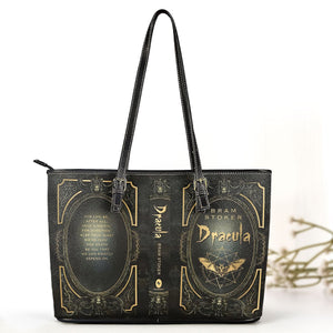 Bram Stoker’s Dracula Gothic Leather Handbag & Wallet Set Dark Literary Fashion