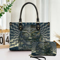 Creature from the black lagoon horror Leather Handbag Wallet Set