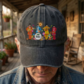 Pepper's Lonely Hearts Club Band Denim Cap Retro The Beatles Tribute Merch Dad Hat (With Box)