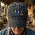 1965 Beatles Cartoon Series Denim Cap Retro The Beatles Merch Gift for Dad (With Box)