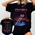 Phish Summer Tour 2026 Graphic T-Shirt Neon Psychedelic Concert Style Unisex Tee