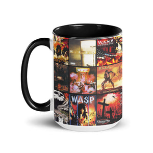 W.A.S.P. Accent Mug Heavy Metal Classics Album Collage Gift