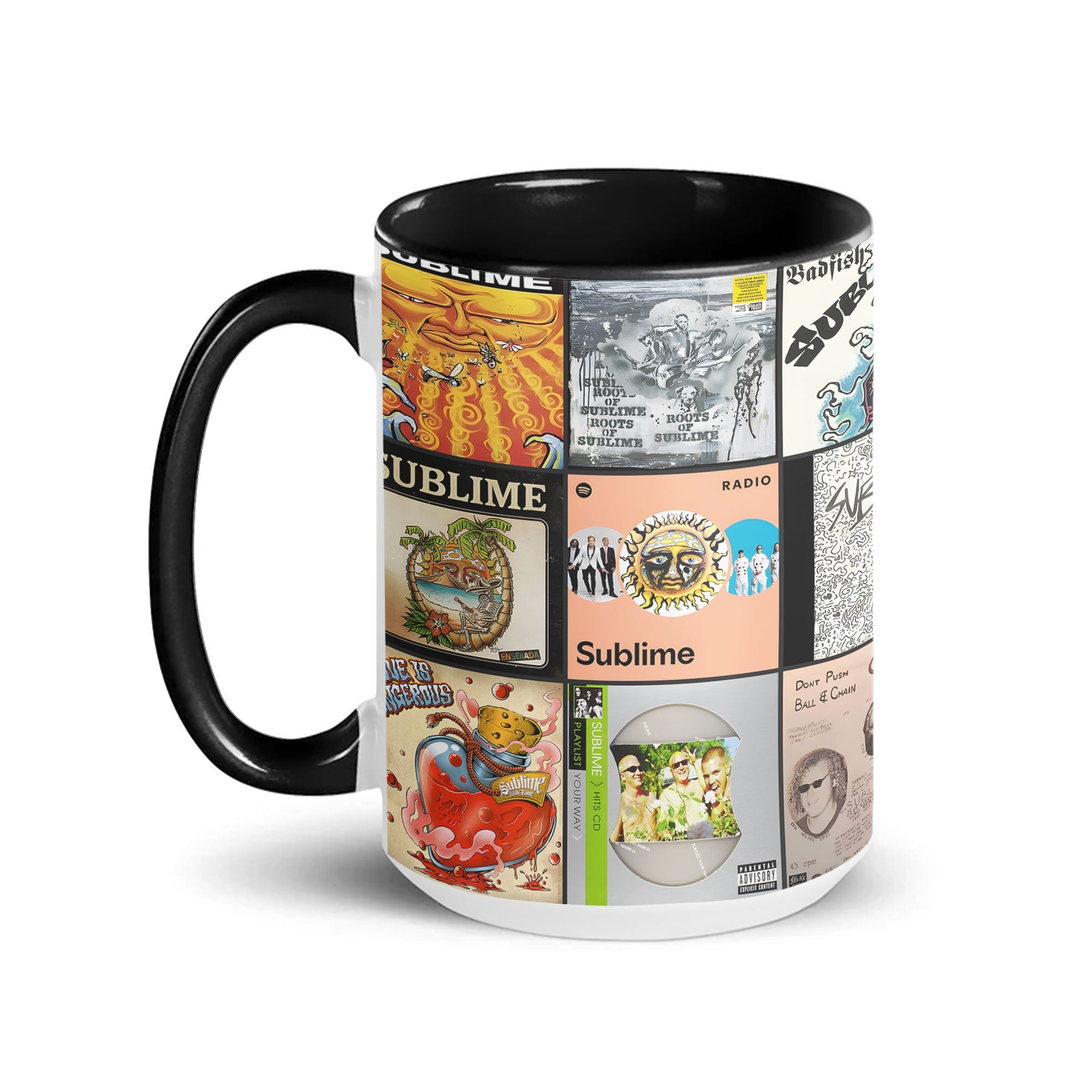 Sublime Accent Mug California Reggae Punk Album Art Collection