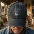 The Cure Lovecats Essential Artwork Vintage Denim Cap Retro The Cure Band Merch Gift for Dad (With Box)