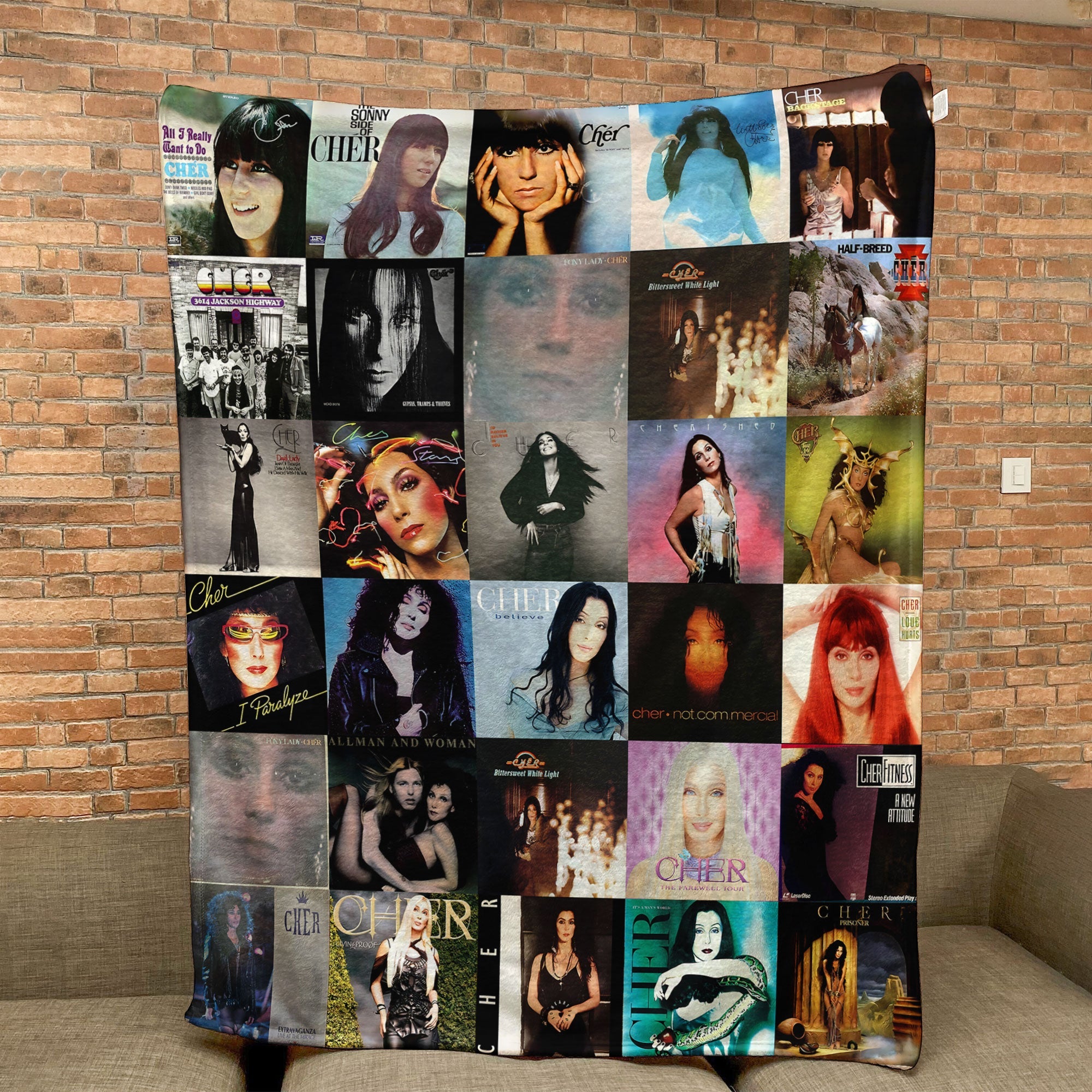 Cher Sherpa Blanket A Glamorous Tribute to an Icon