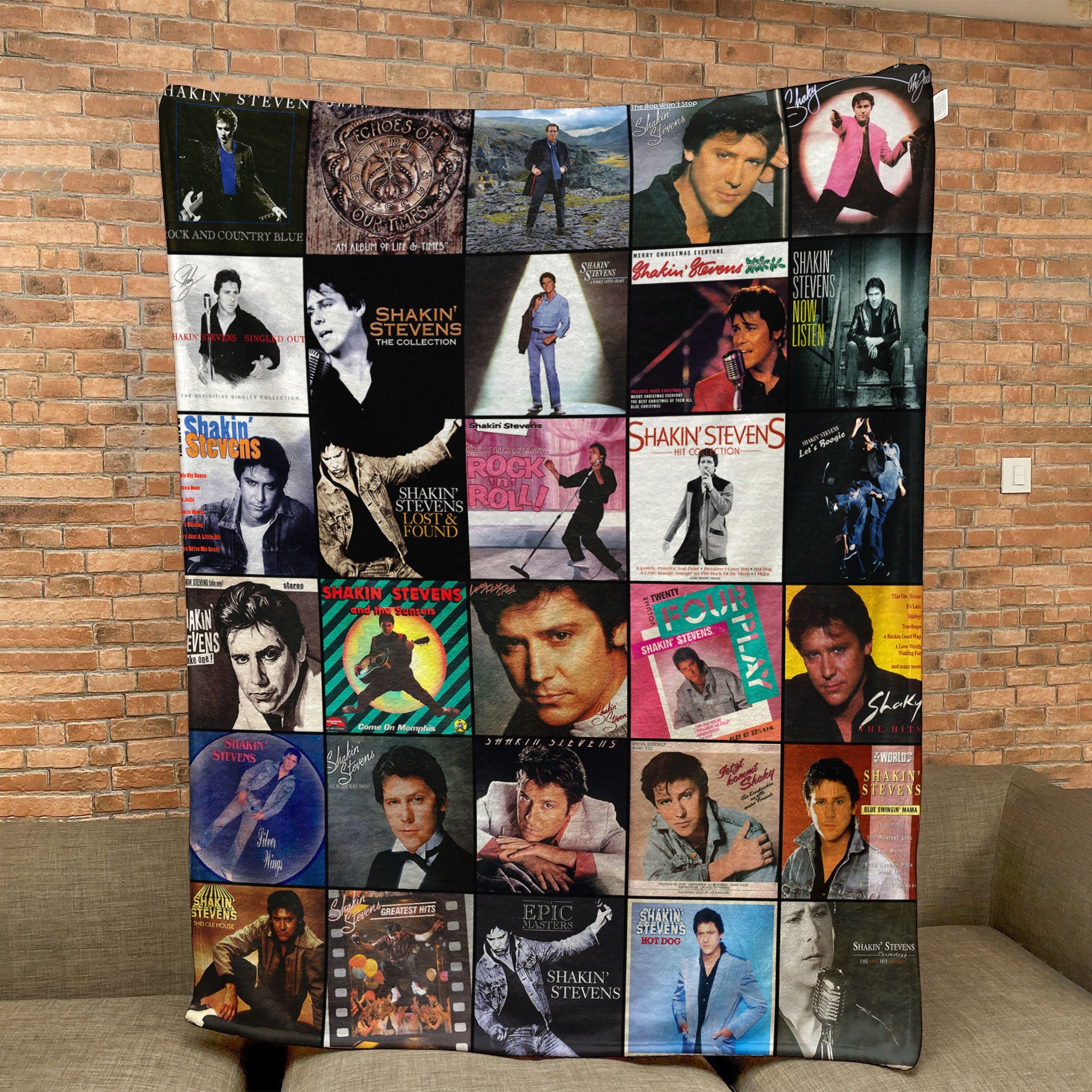 Shakin’ Stevens Sherpa Blanket A Retro Rock ’n’ Roll Tribute for True Fans