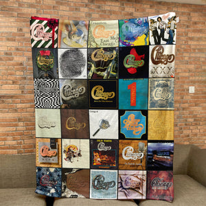 Chicago Sherpa Blanket A Timeless Tribute to Classic Rock Legends