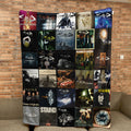Staind Sherpa Blanket Iconic Album Cover Collage for Rock Fans