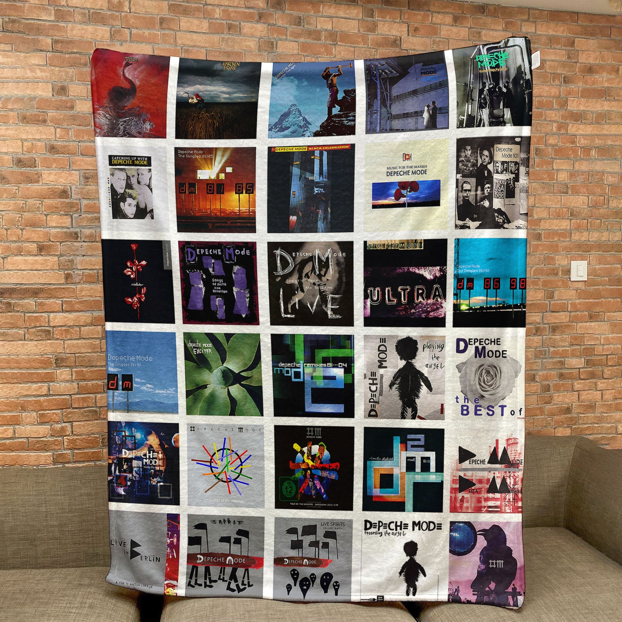 Depeche Mode Sherpa Blanket A Synth-Pop Legacy You Can Cozy Up With