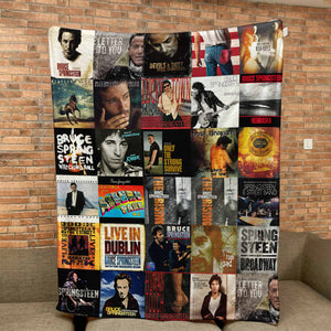 Bruce Springsteen Sherpa Blanket A Warm Tribute to The Boss