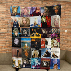 Bonnie Tyler Sherpa Blanket A Timeless Tribute to a Rock Icon