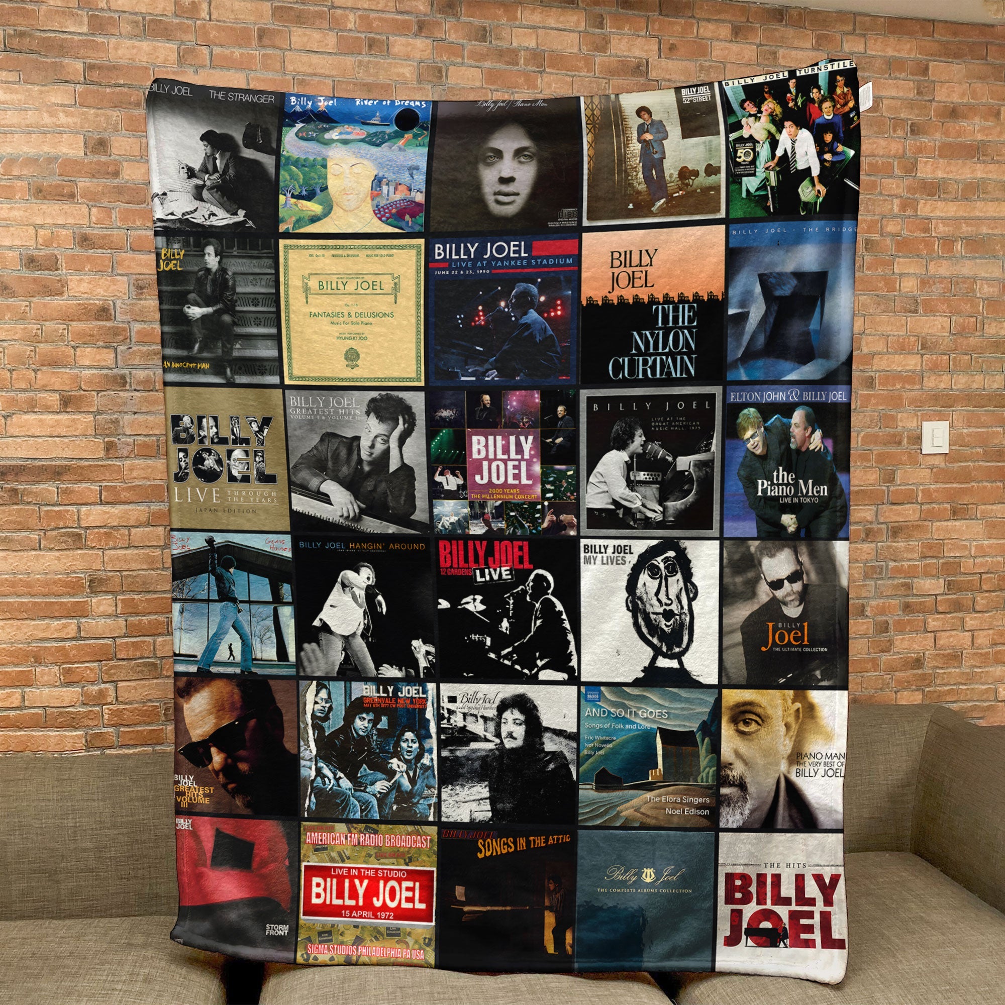 Billy Joel Sherpa Blanket A Warm Tribute to the Piano Man’s Greatest Eras