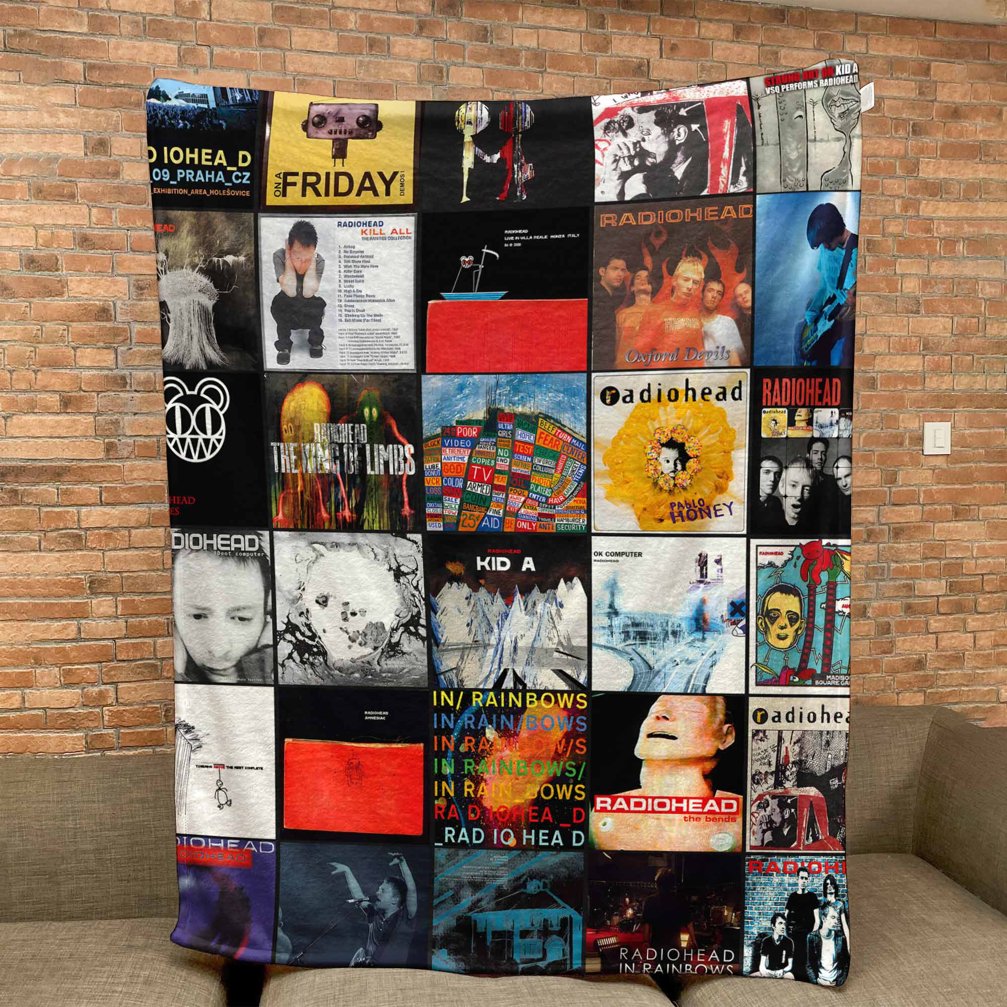 Radiohead Sherpa Blanket A Tribute to Every Era