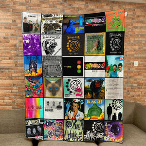 Blink-182 Sherpa Blanket Pop-Punk Comfort for True Fans