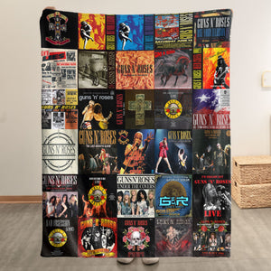 Guns N’ Roses Sherpa Blanket A Loud, Wild Flashback to Rock’s Most Explosive Era