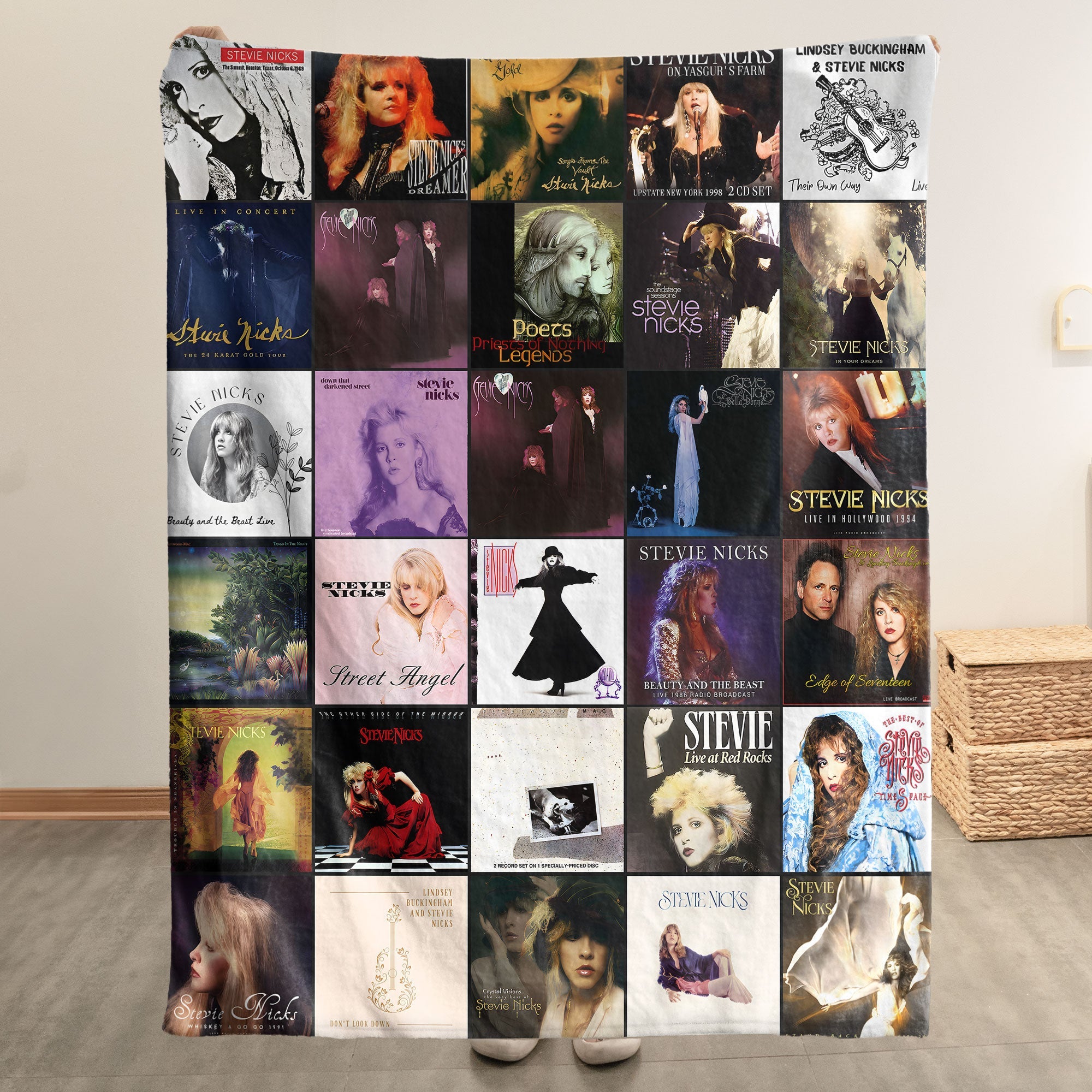 Stevie Nicks Sherpa Blanket A Dreamy Tribute to the Enchanting Icon