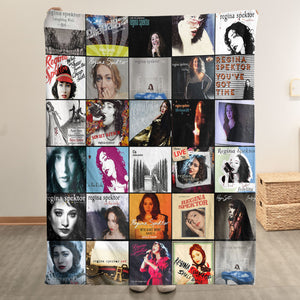 Regina Spektor Sherpa Blanket A Whimsical Indie-Pop Tribute for True Fans