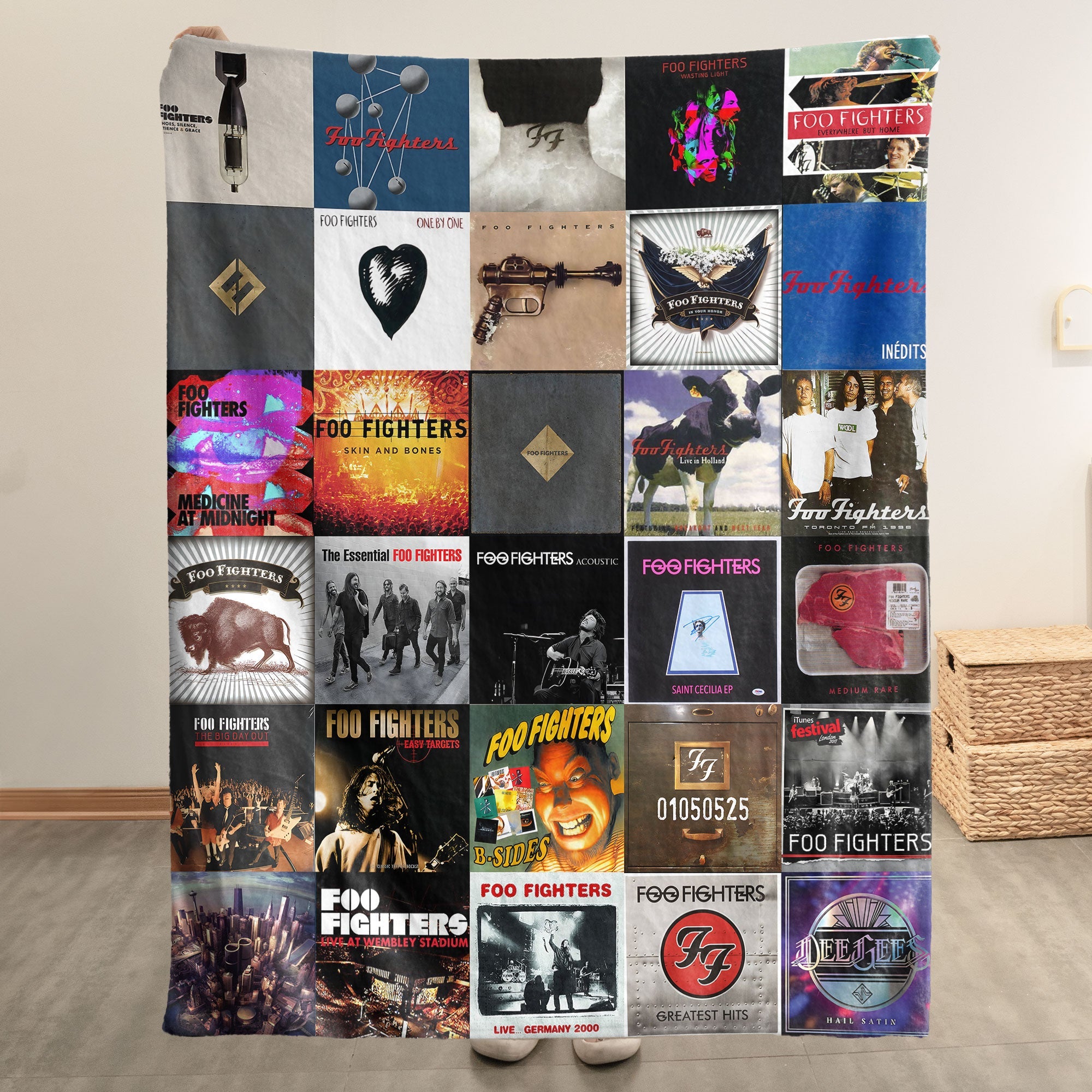 Foo Fighters Sherpa Blanket A Tribute to Moments That Rocked Our Lives