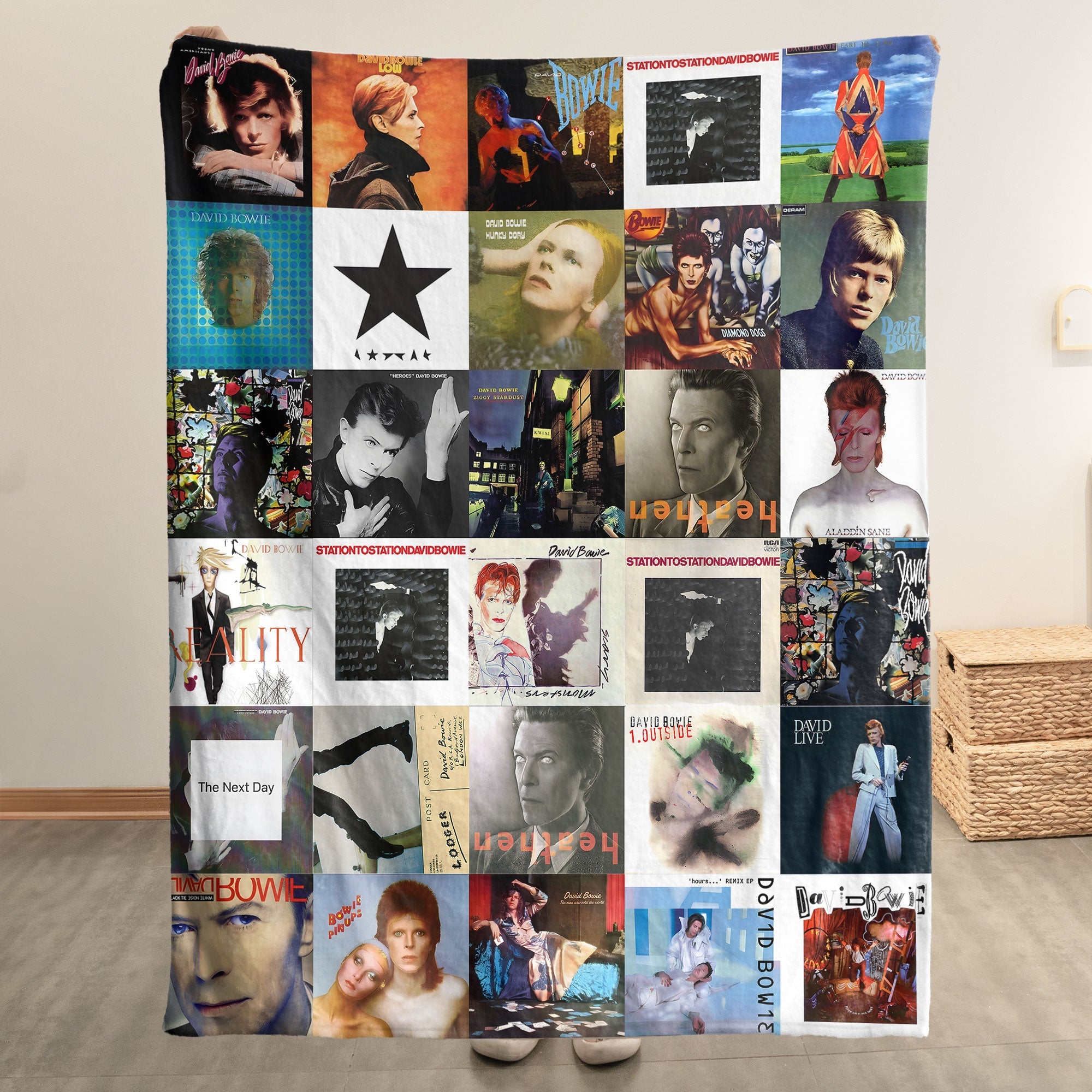 David Bowie Sherpa Blanket A Cosmic Tribute to the Man Who Rewrote Music