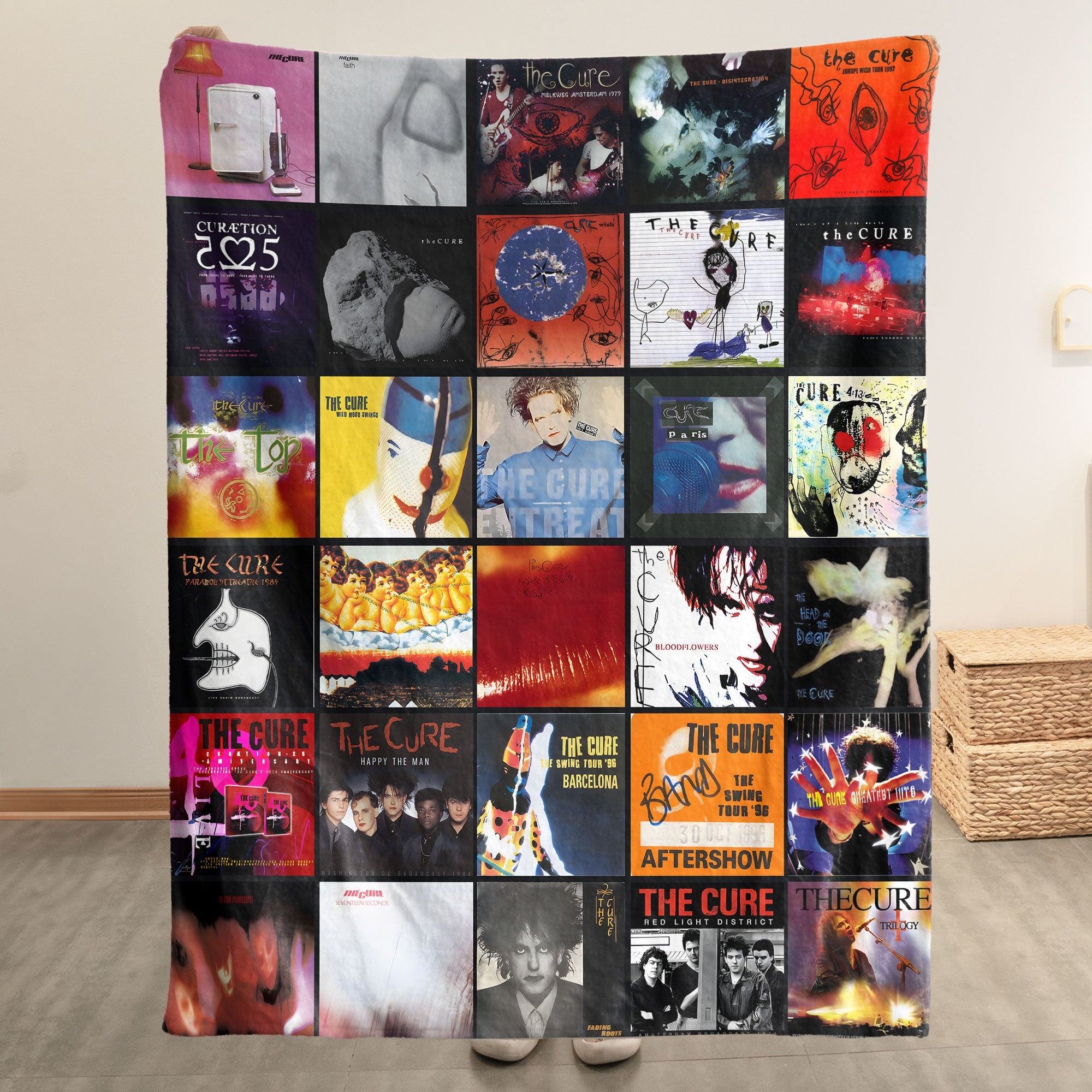 The Cure Sherpa Blanket A Dreamy Tribute to the Band That Defined a Mood
