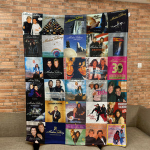 Modern Talking Sherpa Blanket A Euro-Disco Legend Tribute for True Fans