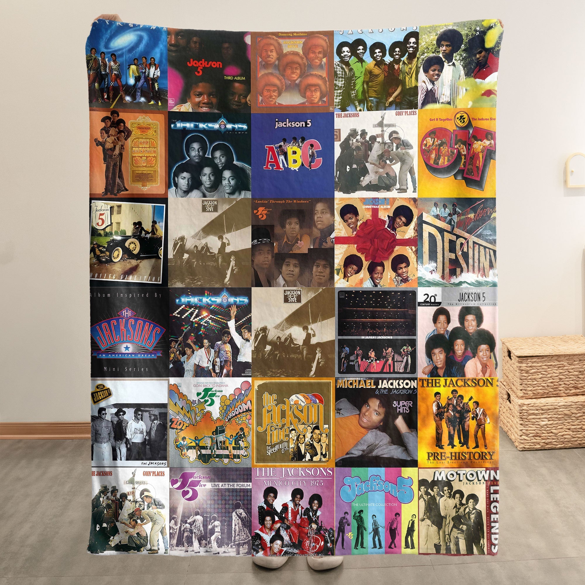 Jackson 5 Sherpa Blanket A Heartwarming Tribute to Motown Magic