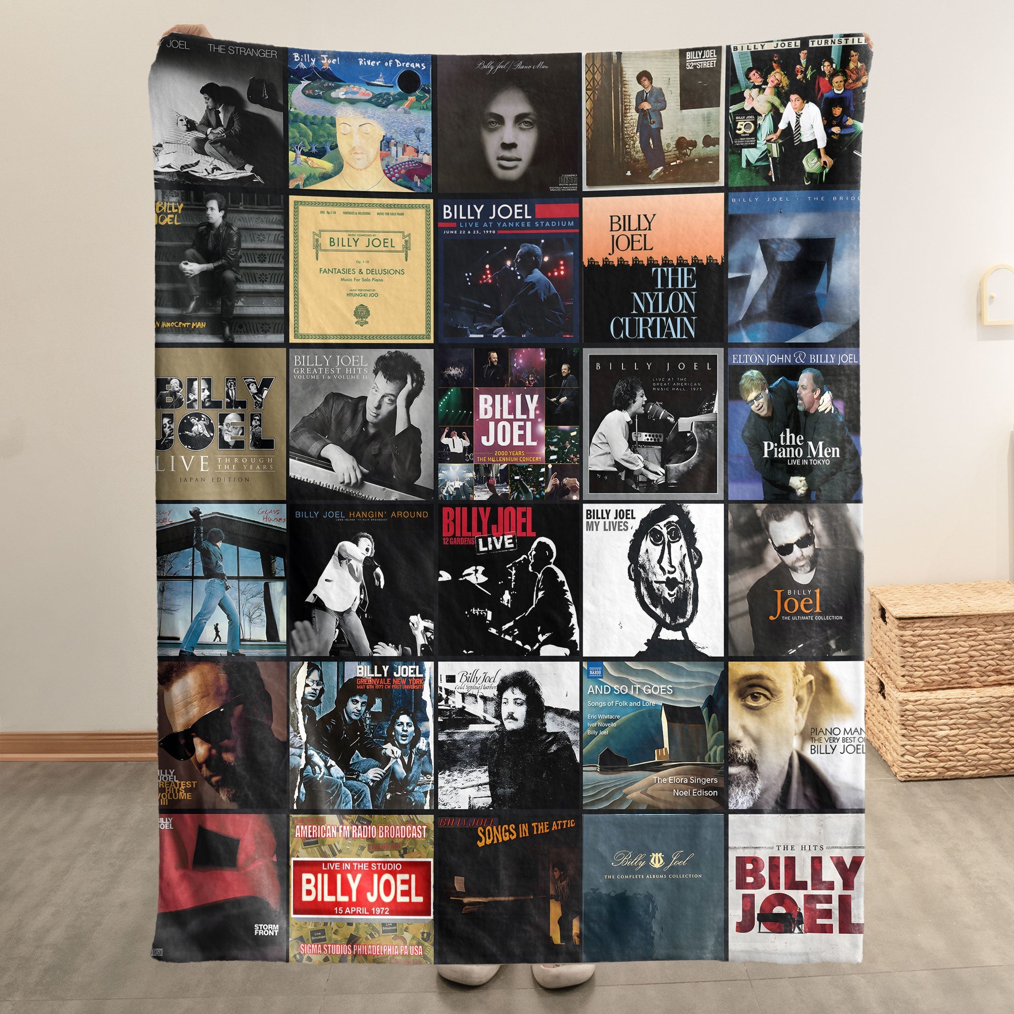 Billy Joel Sherpa Blanket A Warm Tribute to the Piano Man’s Greatest Eras