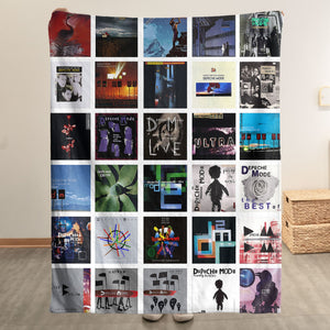 Depeche Mode Sherpa Blanket A Synth-Pop Legacy You Can Cozy Up With