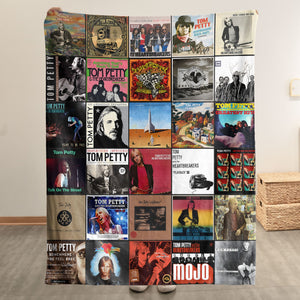 Tom Petty Sherpa Blanket A Tribute to Heartland Rock Legends