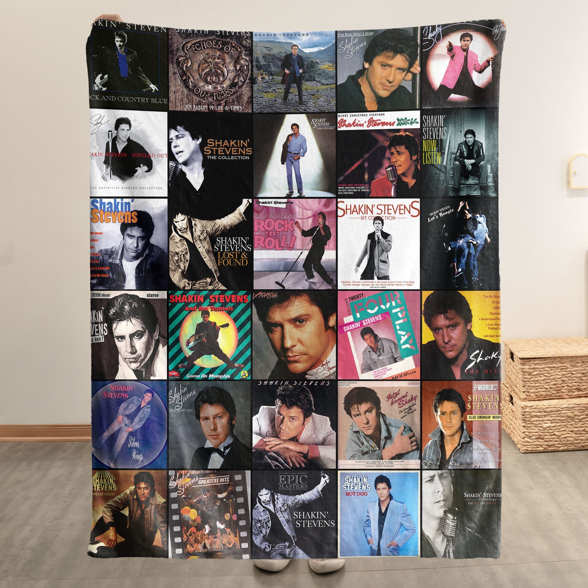 Shakin’ Stevens Sherpa Blanket A Retro Rock ’n’ Roll Tribute for True Fans