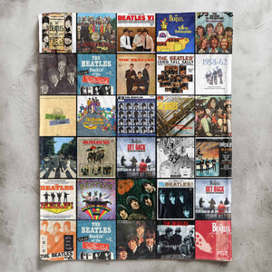 The Beatles Sherpa Blanket A Timeless Album Cover Tribute