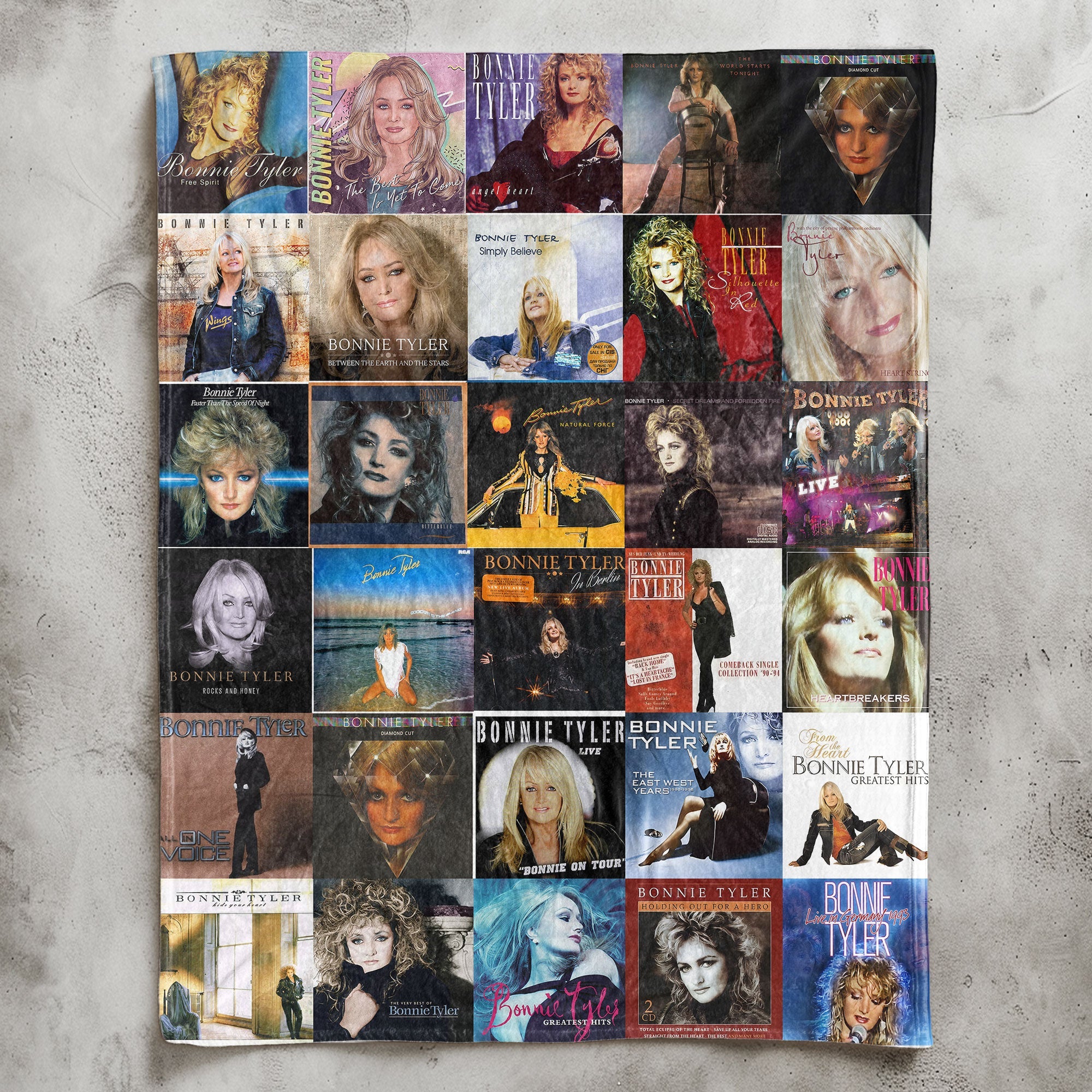 Bonnie Tyler Sherpa Blanket A Timeless Tribute to a Rock Icon