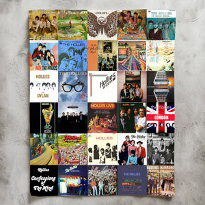 The Hollies Sherpa Blanket A Classic Harmony of Nostalgic Album Art
