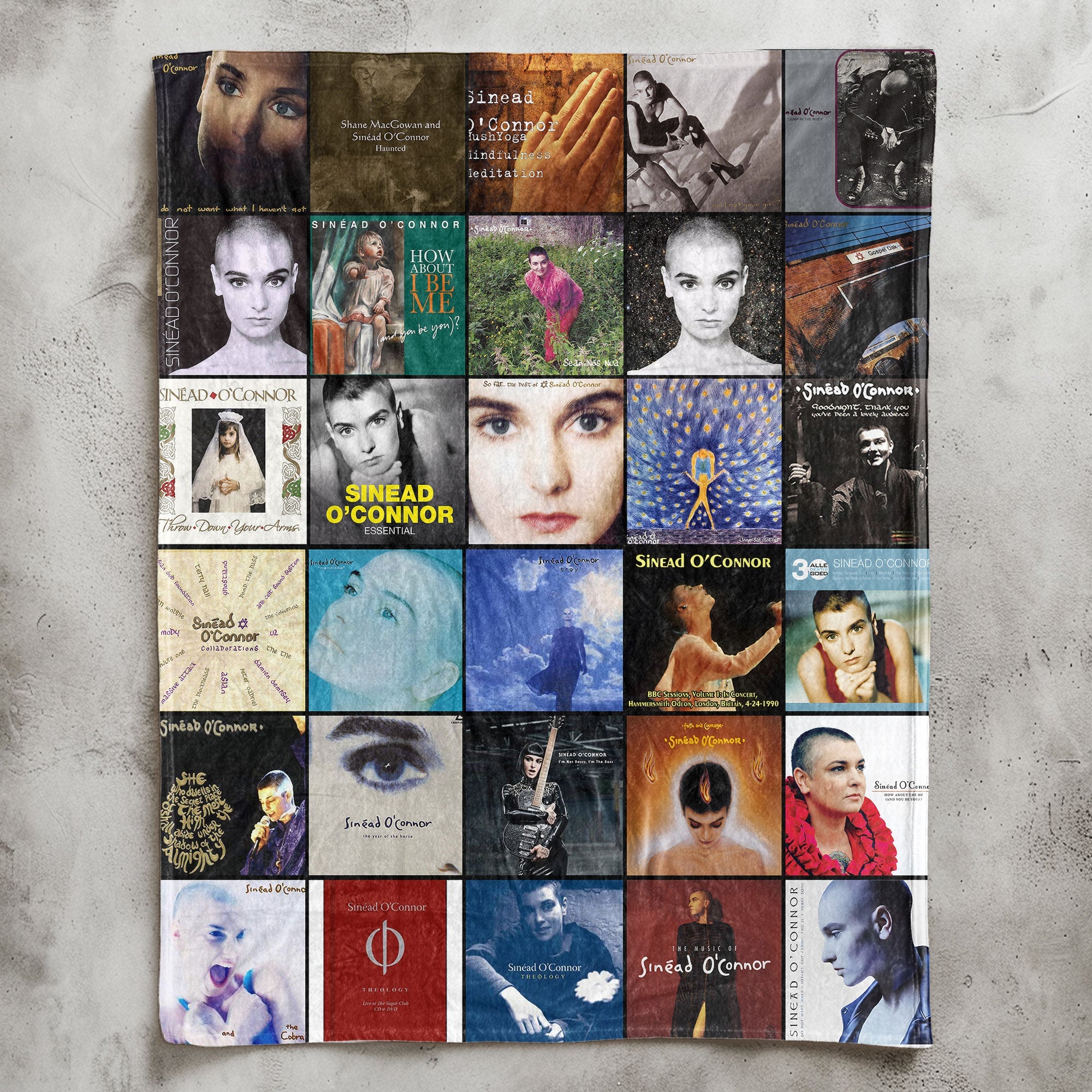 Sinéad O’Connor Sherpa Blanket A Soul-Stirring Tribute to an Iconic Voice