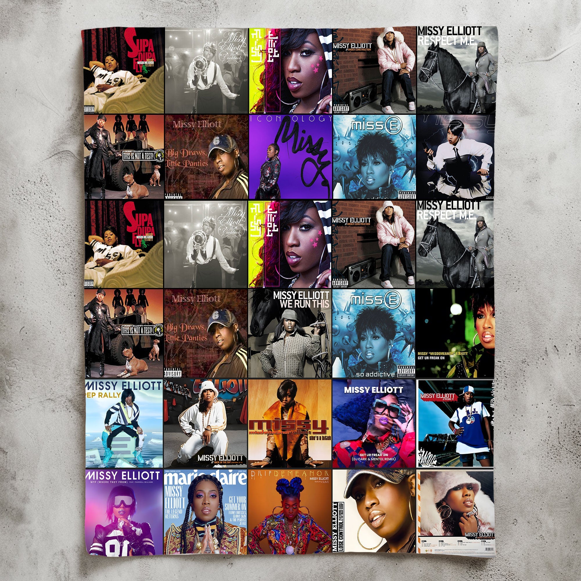 Missy Elliott Sherpa Blanket A Bold Throwback to Hip-Hop Innovation