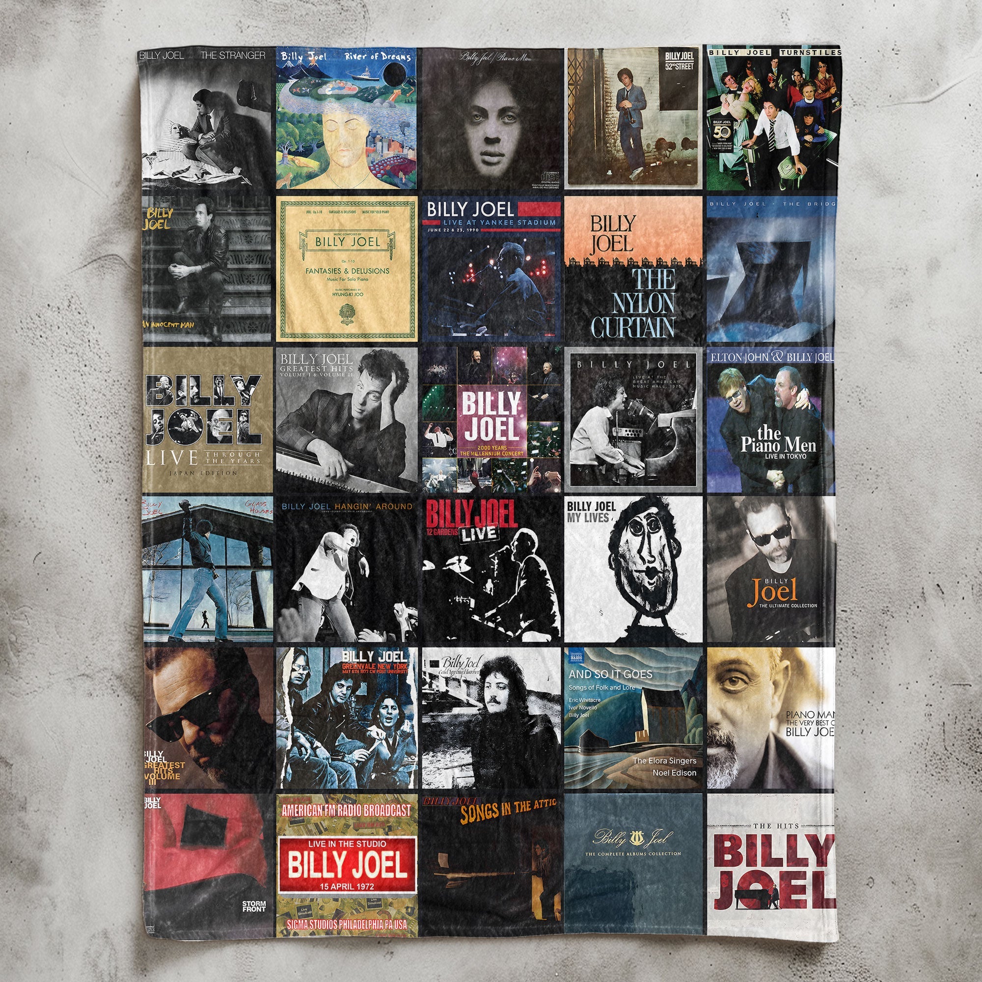 Billy Joel Sherpa Blanket A Warm Tribute to the Piano Man’s Greatest Eras