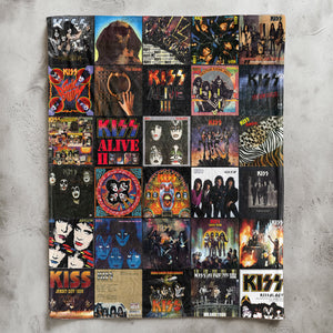 KISS Sherpa Blanket A Rock & Roll Hall-of-Fame Tribute for Superfans