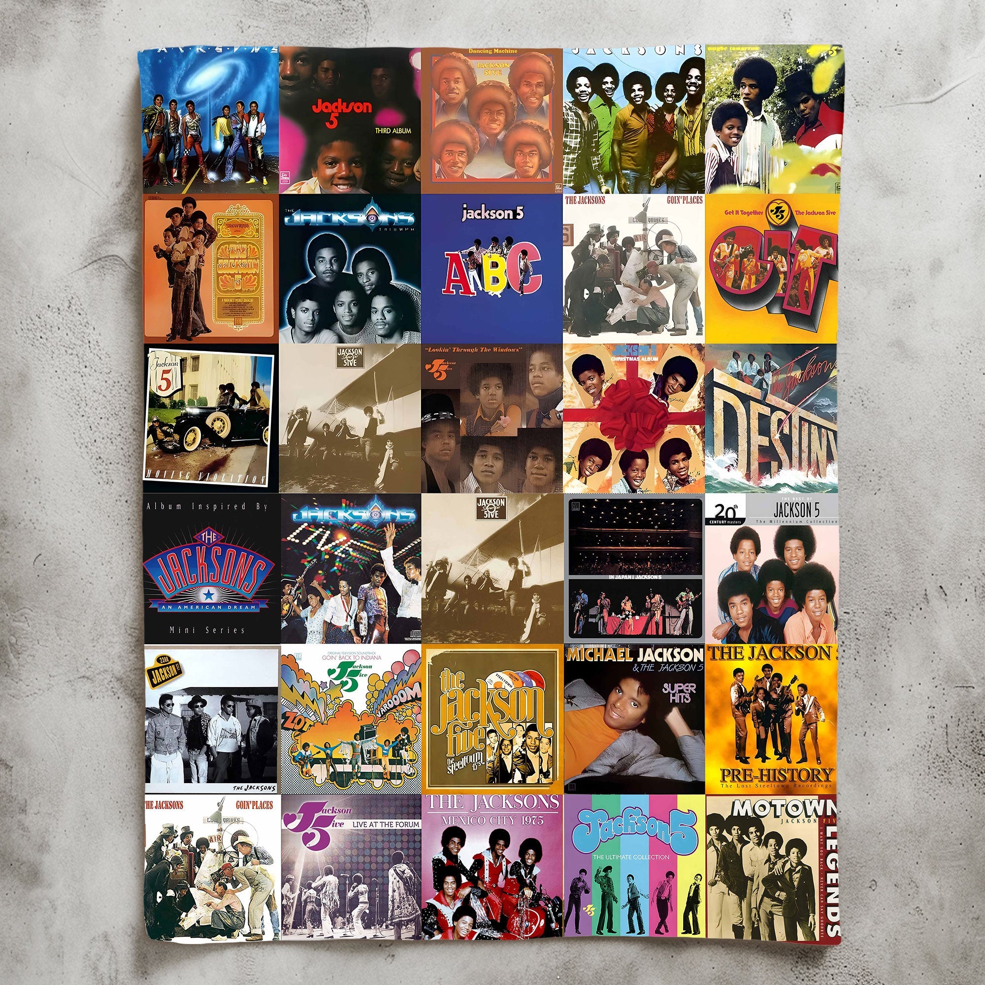 Jackson 5 Sherpa Blanket A Heartwarming Tribute to Motown Magic