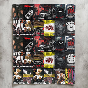 Onyx Sherpa Blanket A Gritty, Old-School Hip-Hop Tribute for Real Fans