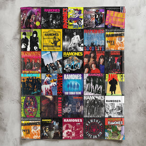 Ramones Sherpa Blanket A Punk Rock Time Machine for True Fans