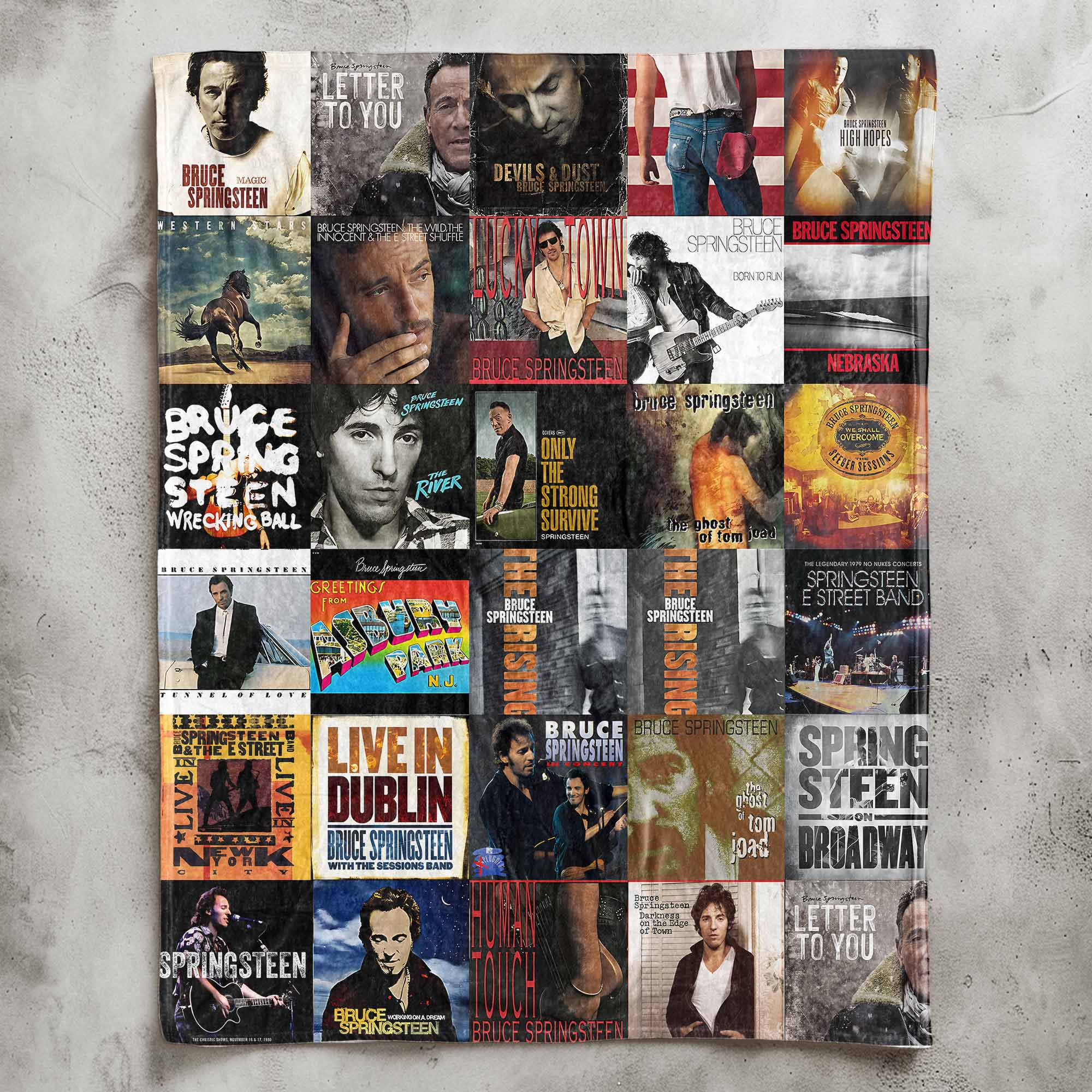 Bruce Springsteen Sherpa Blanket A Warm Tribute to The Boss