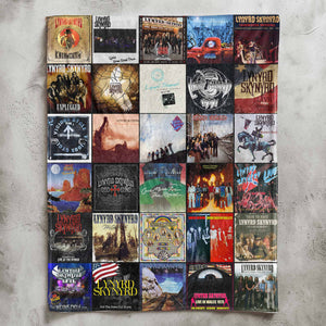 Lynyrd Skynyrd Sherpa Blanket A Southern Rock Legacy in Every Stitch