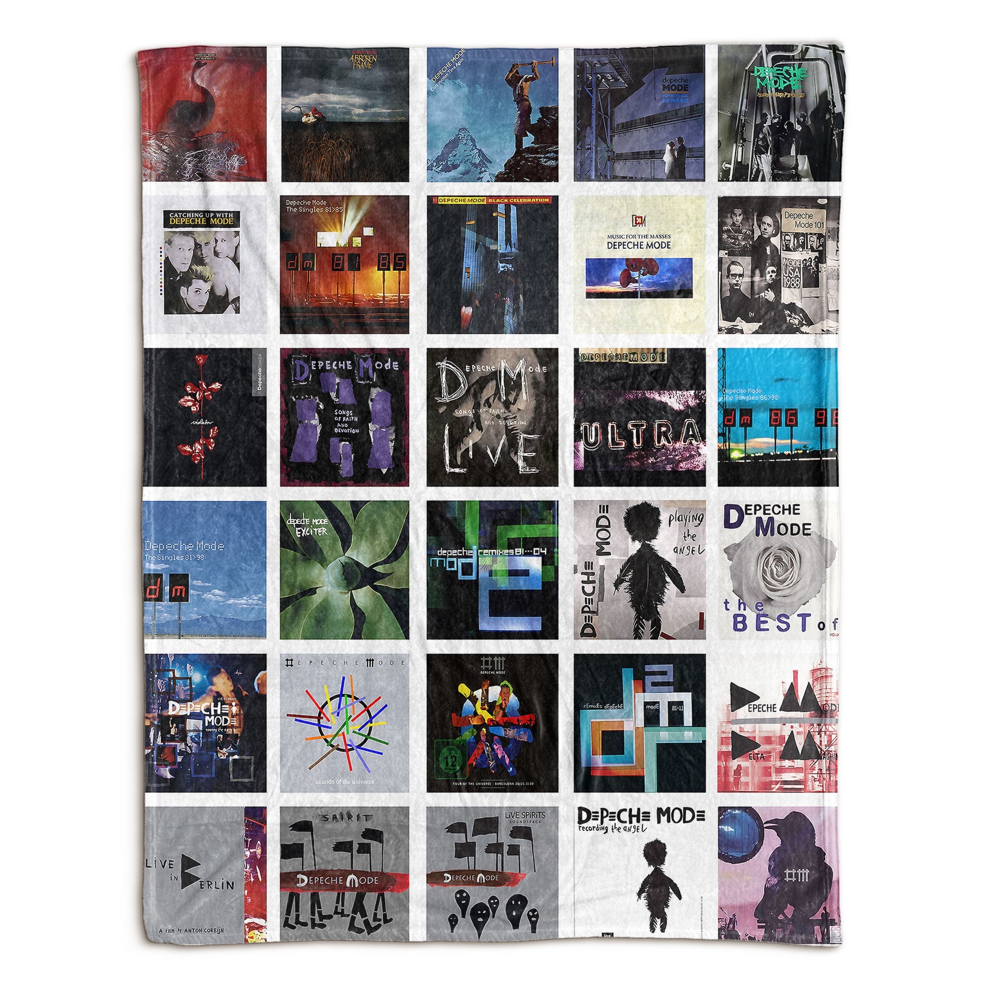 Depeche Mode Sherpa Blanket A Synth-Pop Legacy You Can Cozy Up With