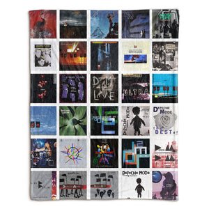 Depeche Mode Sherpa Blanket A Synth-Pop Legacy You Can Cozy Up With