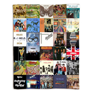 The Hollies Sherpa Blanket A Classic Harmony of Nostalgic Album Art