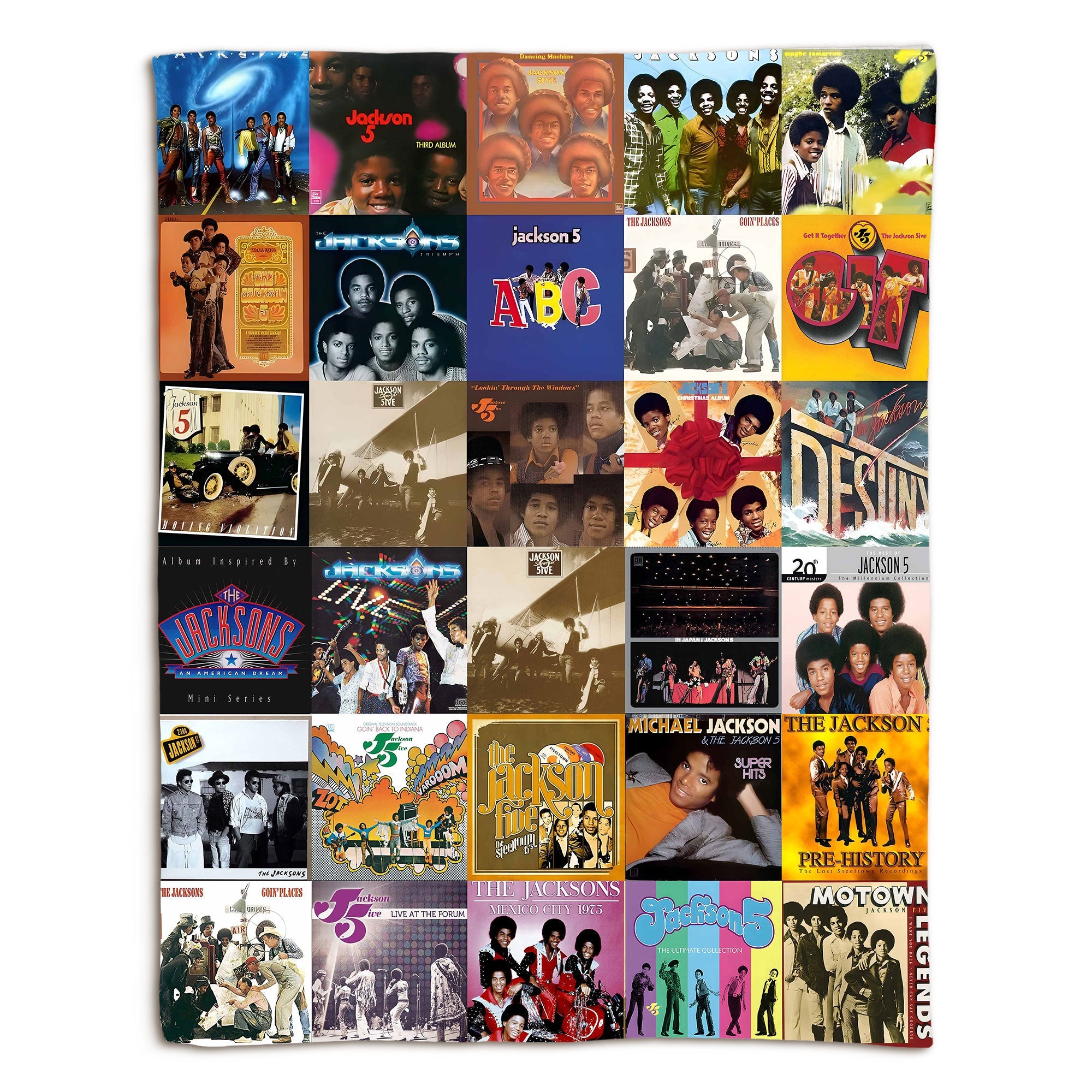 Jackson 5 Sherpa Blanket A Heartwarming Tribute to Motown Magic
