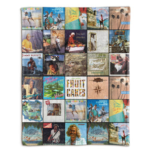 Jimmy Buffett Sherpa Blanket A Cozy Escape to Island Time